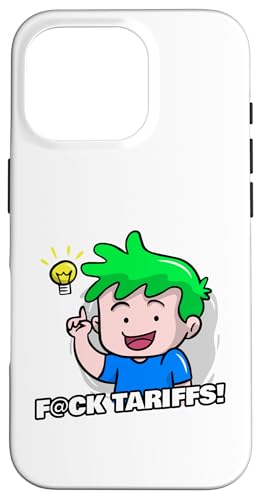 F Tarife Cartoon gegen politische Dysfunktion Hülle für iPhone 16 Pro F Tarife Cartoon gegen politische Dysfunktion Hülle für iPhone 16 Pro von YO MINUS