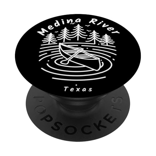 Fluss Medina, Texas PopSockets Klebender PopGrip von YO MINUS