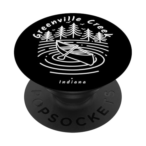 Greenville Creek, Indiana PopSockets Klebender PopGrip Greenville Creek, Indiana PopSockets Klebender PopGrip von YO MINUS