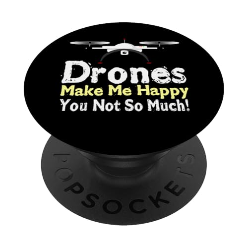 Lustige Drohnen PopSockets Klebender PopGrip von YO MINUS