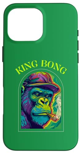 Lustiger Gorilla Affenliebhaber Hülle für iPhone 16 Pro Max von YO MINUS