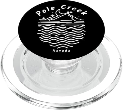Pole Creek, Nevada PopSockets PopGrip für MagSafe Pole Creek, Nevada PopSockets PopGrip für MagSafe von YO MINUS