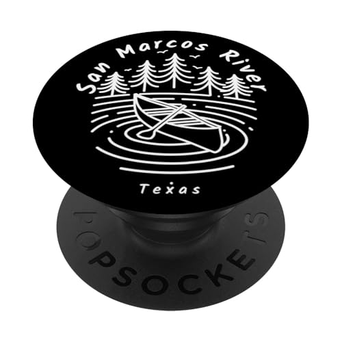 San Marcos River, Texas PopSockets Klebender PopGrip von YO MINUS