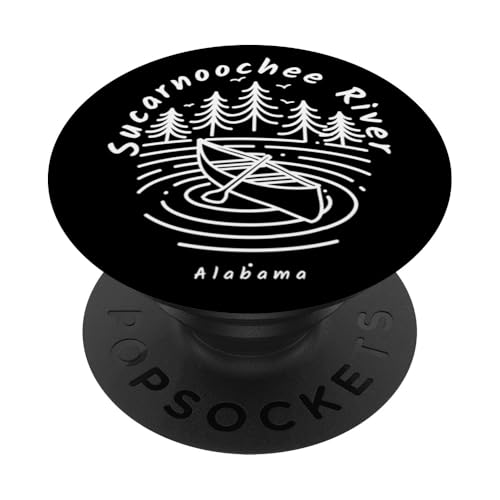 Sucarnoochee River, Alabama PopSockets Klebender PopGrip von YO MINUS