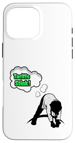 Tarife Stink No Tariffs for Farmers Agricultural Workers Hülle für iPhone 16 Pro Max von YO MINUS