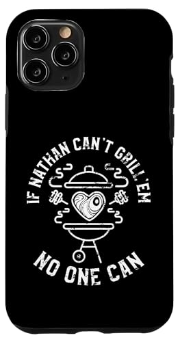Wenn Nathan sie nicht grillen kann, kann niemand Nathan BBQ als Vornamen nennen Hülle für iPhone 11 Pro Wenn Nathan sie nicht grillen kann, kann niemand Nathan BBQ als Vornamen nennen Hülle für iPhone 11 Pro von YO MINUS
