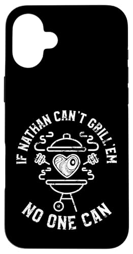Wenn Nathan sie nicht grillen kann, kann niemand Nathan BBQ als Vornamen nennen Hülle für iPhone 16 Plus Wenn Nathan sie nicht grillen kann, kann niemand Nathan BBQ als Vornamen nennen Hülle für iPhone 16 Plus von YO MINUS