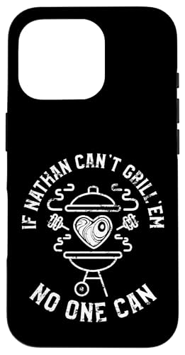Wenn Nathan sie nicht grillen kann, kann niemand Nathan BBQ als Vornamen nennen Hülle für iPhone 16 Pro Wenn Nathan sie nicht grillen kann, kann niemand Nathan BBQ als Vornamen nennen Hülle für iPhone 16 Pro von YO MINUS