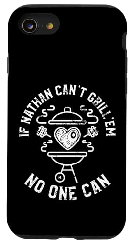 Wenn Nathan sie nicht grillen kann, kann niemand Nathan BBQ als Vornamen nennen Hülle für iPhone SE (2020) / 7 / 8 von YO MINUS