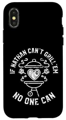 Wenn Nathan sie nicht grillen kann, kann niemand Nathan BBQ als Vornamen nennen Hülle für iPhone X/XS Wenn Nathan sie nicht grillen kann, kann niemand Nathan BBQ als Vornamen nennen Hülle für iPhone X/XS von YO MINUS