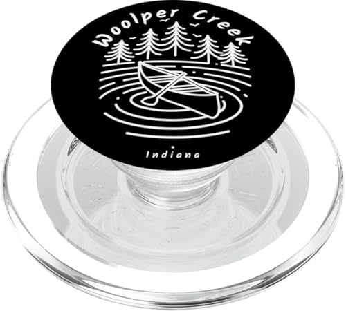 Woolper Creek, Indiana PopSockets PopGrip für MagSafe Woolper Creek, Indiana PopSockets PopGrip für MagSafe von YO MINUS