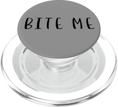 Bite Me Lustiges Statement Essen Trinken Humor PopSockets PopGrip für MagSafe Bite Me Lustiges Statement Essen Trinken Humor PopSockets PopGrip für MagSafe von YO!