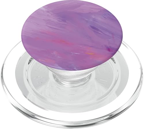 Design Abstraktes Muster Bunte Farbe Lila Pastell PopSockets PopGrip für MagSafe Design Abstraktes Muster Bunte Farbe Lila Pastell PopSockets PopGrip für MagSafe von YO!