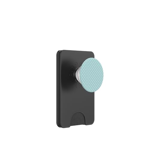 Design: Tupfenmuster, süße mintweiße Punkte PopSockets PopWallet für MagSafe Design: Tupfenmuster, süße mintweiße Punkte PopSockets PopWallet für MagSafe von YO!