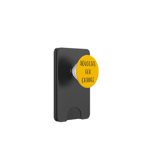 Erklärung von Advocate for Change zur Unterstützung sozialer Gerechtigkeit PopSockets PopWallet für MagSafe Erklärung von Advocate for Change zur Unterstützung sozialer Gerechtigkeit PopSockets PopWallet für MagSafe von YO!