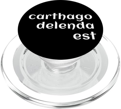 Geschichte Karthago Must Be Destroye carthago delenda est PopSockets PopGrip für MagSafe Geschichte Karthago Must Be Destroye carthago delenda est PopSockets PopGrip für MagSafe von YO!