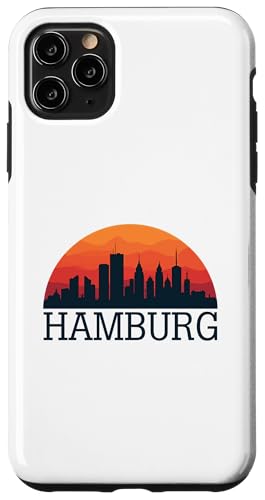 Hamburg Skyline Deutschland Stadt Sonnenuntergang Reise Souvenir Retro Hülle für iPhone 11 Pro Max Hamburg Skyline Deutschland Stadt Sonnenuntergang Reise Souvenir Retro Hülle für iPhone 11 Pro Max von YO!