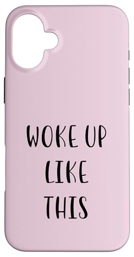Ich bin wie diese lustige Idee aufgewacht, White Lie Party Hülle für iPhone 16 Plus Ich bin wie diese lustige Idee aufgewacht, White Lie Party Hülle für iPhone 16 Plus von YO!