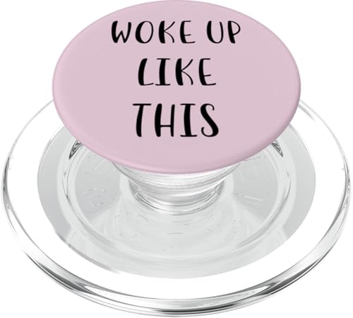 Ich bin wie diese lustige Idee aufgewacht, White Lie Party PopSockets PopGrip für MagSafe von YO!