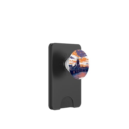 Köln Domblick Deutschland City Travel Souvenir PopSockets PopWallet für MagSafe Köln Domblick Deutschland City Travel Souvenir PopSockets PopWallet für MagSafe von YO!