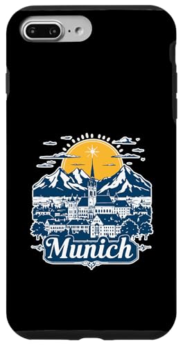 München Schloss Berg Souvenir Deutschland München Hülle für iPhone 7 Plus/8 Plus von YO!