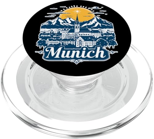 München Schloss Berg Souvenir Deutschland München PopSockets PopGrip für MagSafe von YO!