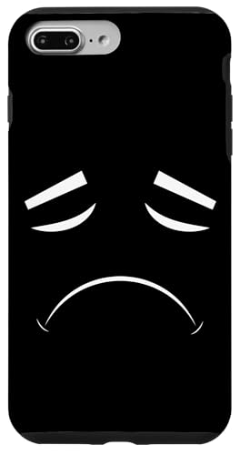 Niedliches trauriges Geister-Monstergesicht, Halloween, Erwachsene, Kinder Hülle für iPhone 7 Plus/8 Plus von YO!