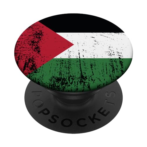 Palästina Fahne Palästinensische Flagge Geschenk Sport-Fan PopSockets mit austauschbarem PopGrip von YO!