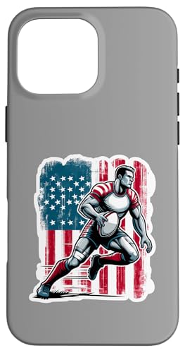USA Vintage Amerika Banner Fan USA Flagge Retro Hülle für iPhone 16 Pro Max USA Vintage Amerika Banner Fan USA Flagge Retro Hülle für iPhone 16 Pro Max von YO!
