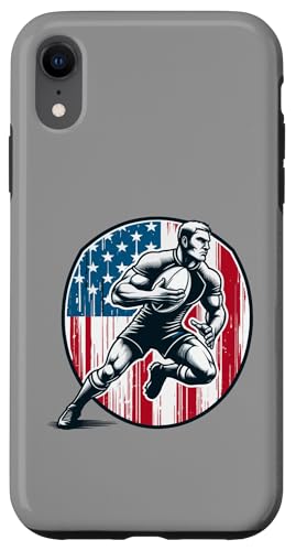 USA Vintage Amerika Banner Fan USA Flagge Retro Hülle für iPhone XR USA Vintage Amerika Banner Fan USA Flagge Retro Hülle für iPhone XR von YO!