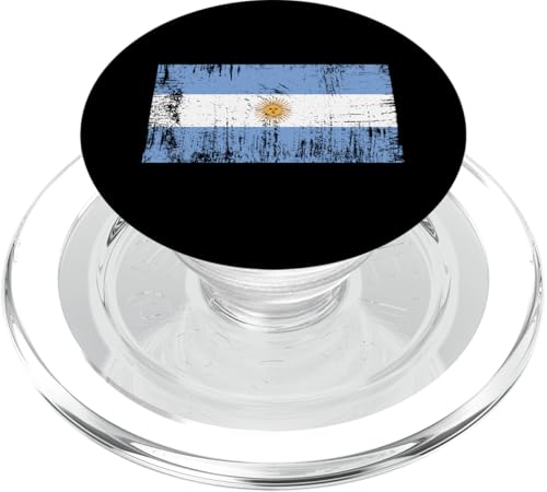 Vintage Banner Fan Argentinien Flagge Retro PopSockets PopGrip für MagSafe Vintage Banner Fan Argentinien Flagge Retro PopSockets PopGrip für MagSafe von YO!