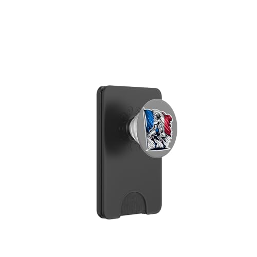 Vintage Banner Fan Frankreich Flagge Retro PopSockets PopWallet für MagSafe Vintage Banner Fan Frankreich Flagge Retro PopSockets PopWallet für MagSafe von YO!