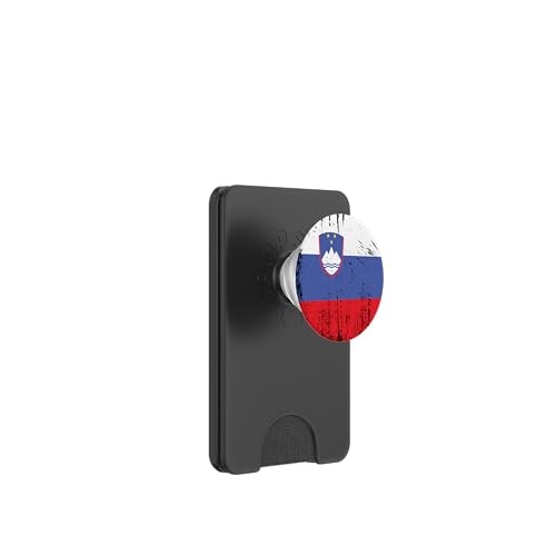 Vintage Slowenien Banner Fan Slowenien Flagge Retro PopSockets PopWallet für MagSafe Vintage Slowenien Banner Fan Slowenien Flagge Retro PopSockets PopWallet für MagSafe von YO!