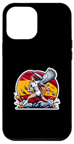 Vintage Spanisch Banner Fan Spanien Flagge Retro Hülle für iPhone 12 Pro Max Vintage Spanisch Banner Fan Spanien Flagge Retro Hülle für iPhone 12 Pro Max von YO!