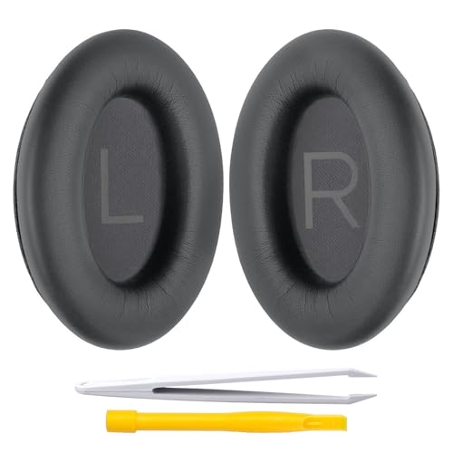 YOCOWOCO Ersatz-Ohrpolster für Bose QuietComfort 45 (QC45)/QuietComfort SE (QC SE)/neue QuietComfort kabellose Over-Ear-Kopfhörer, Ohrpolster mit weichem Leder und dickerem Memory-Schaum von YOCOWOCO