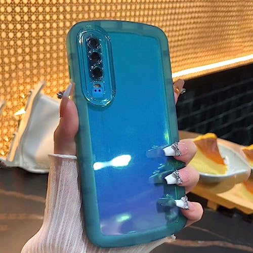 Airbag-Stoßfänger-transparente Hülle für Huawei P30 P40 Lite P50 Pro 5g 4g, stoßfeste weiche Silikonhülle, blau, für P40 Lite 5G Airbag-Stoßfänger-transparente Hülle für Huawei P30 P40 Lite P50 Pro 5g 4g, stoßfeste weiche Silikonhülle, blau, für P40 Lite 5G von YOGISU