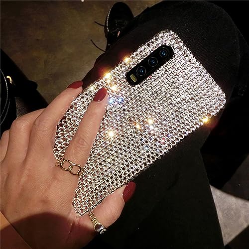 YOGISU Glitzernde Kristalldiamant-Telefonhülle für Samsung S23 S22 S21 S20 S10 Plus Ultra Note 10 20 ZFlip 3 ZFold 4 Cover, weiß, für Galaxy S23 YOGISU Glitzernde Kristalldiamant-Telefonhülle für Samsung S23 S22 S21 S20 S10 Plus Ultra Note 10 20 ZFlip 3 ZFold 4 Cover, weiß, für Galaxy S23 von YOGISU