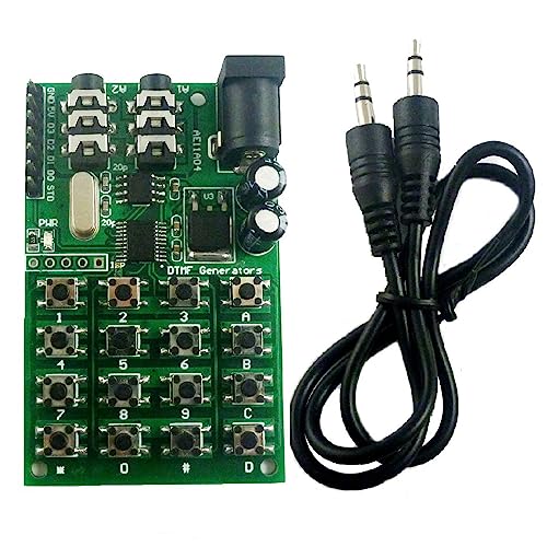DTMF Encoder Generatoren, Transmittermodul, MCU-Tastatur, Steuerung AE11A04 DTMF, Sprachdecoder-Modul für komplexe Telefone, Chip, männlich zu männlich DTMF Encoder Generatoren, Transmittermodul, MCU-Tastatur, Steuerung AE11A04 DTMF, Sprachdecoder-Modul für komplexe Telefone, Chip, männlich zu männlich von YOGOTEU