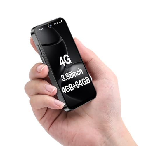 YOHOPE XS19PRO Mini-Smartphone (Schwarz-4G) von YOHOPE
