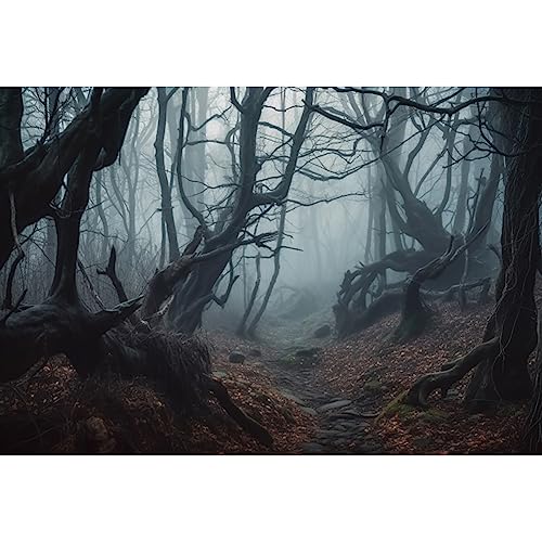 YongFoto 2,2x1,5m Dunkel Nebelwald Hintergrund Geheimnis Woodland Dämmerung Totholz Geäst Bedeckt Fotostudio Hintergrund Vinyl für Vampir Hexe Geist Kostümparty Banner Fotoshooting-Requisiten YongFoto 2,2x1,5m Dunkel Nebelwald Hintergrund Geheimnis Woodland Dämmerung Totholz Geäst Bedeckt Fotostudio Hintergrund Vinyl für Vampir Hexe Geist Kostümparty Banner Fotoshooting-Requisiten von YONGFOTO
