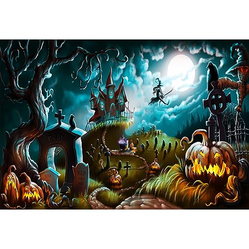 YongFoto 2,2x1,5m Vinyl Foto Hintergrund Halloween Nacht Geheimnis Friedhof Fotografie Hintergrund für Fotoshooting Portraitfotos Party Kinder Hochzeit Fotostudio Requisiten YongFoto 2,2x1,5m Vinyl Foto Hintergrund Halloween Nacht Geheimnis Friedhof Fotografie Hintergrund für Fotoshooting Portraitfotos Party Kinder Hochzeit Fotostudio Requisiten von YONGFOTO