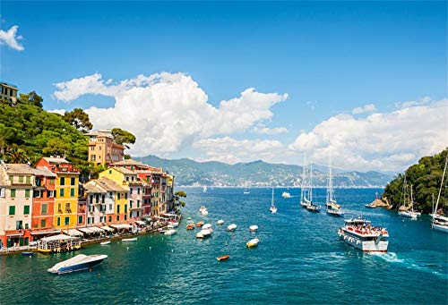 YongFoto 2,2x1,5m Vinyl Foto Hintergrund Seek黶te in Portofino Blick auf die Stadt Blaues Seeschiff Italien Stadtlandschaft Fotografie Hintergrund Fotostudio Hintergr黱de Requisiten YongFoto 2,2x1,5m Vinyl Foto Hintergrund Seek黶te in Portofino Blick auf die Stadt Blaues Seeschiff Italien Stadtlandschaft Fotografie Hintergrund Fotostudio Hintergr黱de Requisiten von YONGFOTO