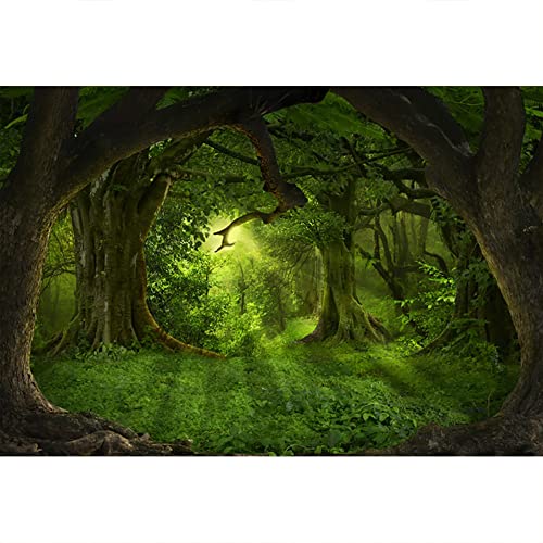 YongFoto 2,5x1,8m Vinyl Foto Hintergrund Tiefe Tropische Dschungel von Südostasien Natur Waldlandschaft Fotografie Hintergrund für Photo Booth Baby Party Banner Kinder Fotostudio Requisiten von YONGFOTO