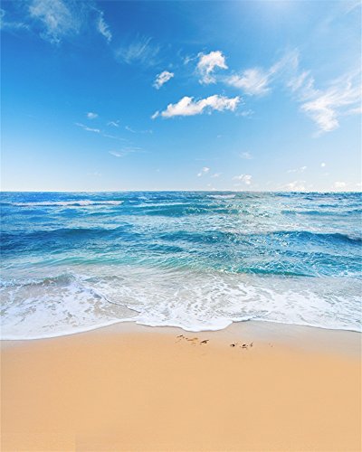 YongFoto 2,5x3m Vinyl Foto Hintergrund Strand Meer Küste Landschaft Blauer Himmel Weiße WolkenFotografie Hintergrund für Fotos Fotoshooting Baby Party Banner Kinder Fotostudio Requisiten YongFoto 2,5x3m Vinyl Foto Hintergrund Strand Meer Küste Landschaft Blauer Himmel Weiße WolkenFotografie Hintergrund für Fotos Fotoshooting Baby Party Banner Kinder Fotostudio Requisiten von YONGFOTO