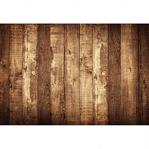 YongFoto 3,5x2,5m Vinyl Distressed Braun Holz Hintergrund Vintage Streifen Holz Plank Fotografie Hintergrund für Photo Booth Baby Kinder Fotostudio Requisiten von YONGFOTO