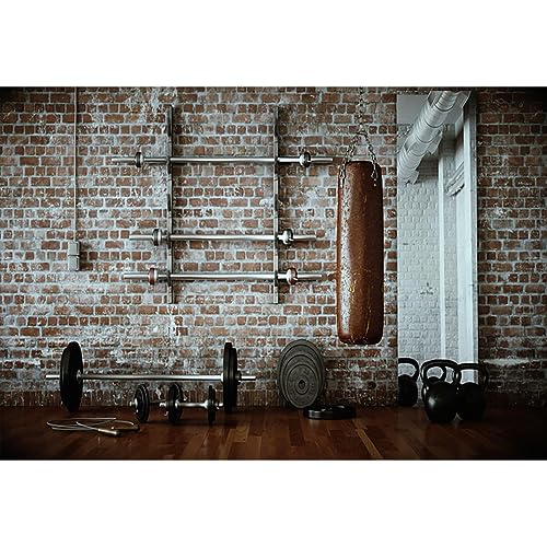 YongFoto 3x2m Gymnasium Hintergrund Innen Fitnessraum Hintergründe für die Fotografie Studio Equipment Shabby Brick Wand Gloomy Grunge Holz Boden Vinyl Foto Hintergrund Herren Frauen Studio Requisiten YongFoto 3x2m Gymnasium Hintergrund Innen Fitnessraum Hintergründe für die Fotografie Studio Equipment Shabby Brick Wand Gloomy Grunge Holz Boden Vinyl Foto Hintergrund Herren Frauen Studio Requisiten von YONGFOTO