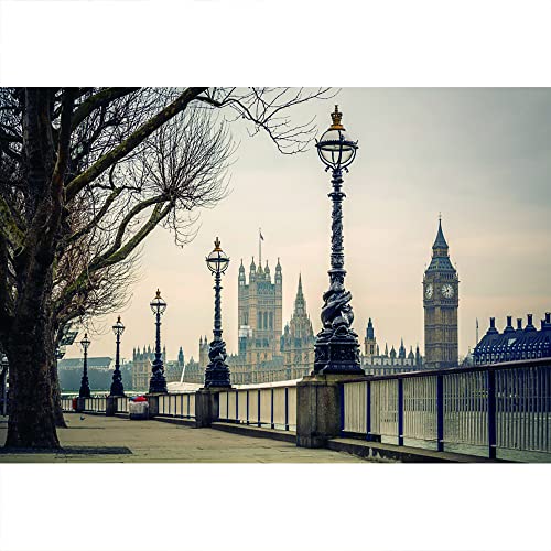 YongFoto 3x2m Vinyl Foto Hintergrund Big Ben und Häuser des Parlaments London Wahrzeichen Stadtlandschaft Fotografie Hintergrund Fotoshooting Portraitfotos Party Kinder Hochzeit Fotostudio Requisiten YongFoto 3x2m Vinyl Foto Hintergrund Big Ben und Häuser des Parlaments London Wahrzeichen Stadtlandschaft Fotografie Hintergrund Fotoshooting Portraitfotos Party Kinder Hochzeit Fotostudio Requisiten von YONGFOTO