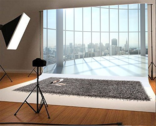 YongFoto 3x2m Vinyl Foto Hintergrund Sonnenlicht Innenraum Wolkenkratzer Fenster Halle Empfangshalle Büro Fotografie Hintergrund Fotoshooting Portraitfotos Party Kinder Hochzeit Fotostudio Requisiten YongFoto 3x2m Vinyl Foto Hintergrund Sonnenlicht Innenraum Wolkenkratzer Fenster Halle Empfangshalle Büro Fotografie Hintergrund Fotoshooting Portraitfotos Party Kinder Hochzeit Fotostudio Requisiten von YONGFOTO