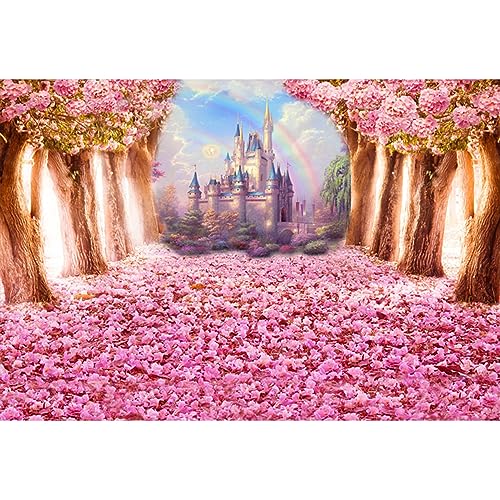 YongFoto 3x2m Vinyl Hintergrund Reflektor Petalo Abwurf Tunnel romantisch Bäume von Blumen rosa Schloss Hintergrund Foto Party Kinder Boby Hochzeit Erwachsene Partei Studio Reflektor Streben YongFoto 3x2m Vinyl Hintergrund Reflektor Petalo Abwurf Tunnel romantisch Bäume von Blumen rosa Schloss Hintergrund Foto Party Kinder Boby Hochzeit Erwachsene Partei Studio Reflektor Streben von YONGFOTO