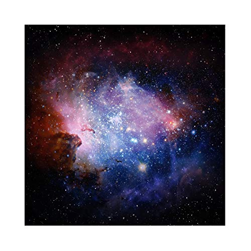 YongFoto 3x3m Vinyl groß Foto Hintergrund Nebel und Galaxie im Weltraum, geheimnisvolles Universum Fotografie Hintergrund Party Fotostudio Hintergründe Requisiten von YONGFOTO